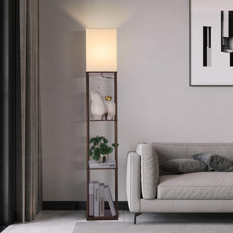 Gupuzm textured shade softens light for reading.