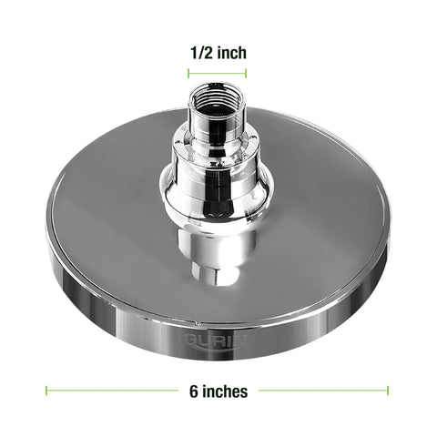 GURIN shower head angle adjustment for directing water to body or hair