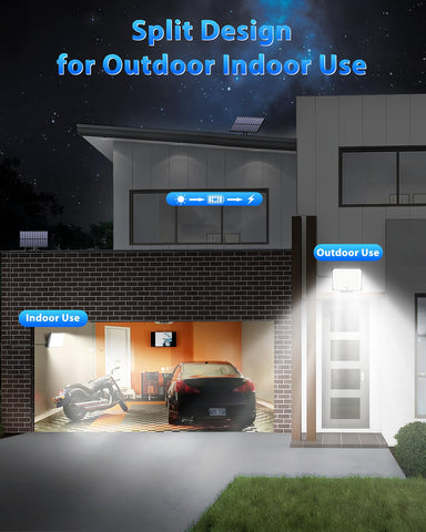 Gusicil 172LED flood light delivers bright, even outdoor illumination.