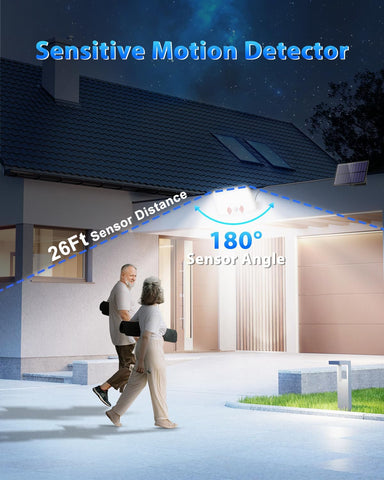 Gusicil durable ABS housing ensures reliable outdoor night lighting.