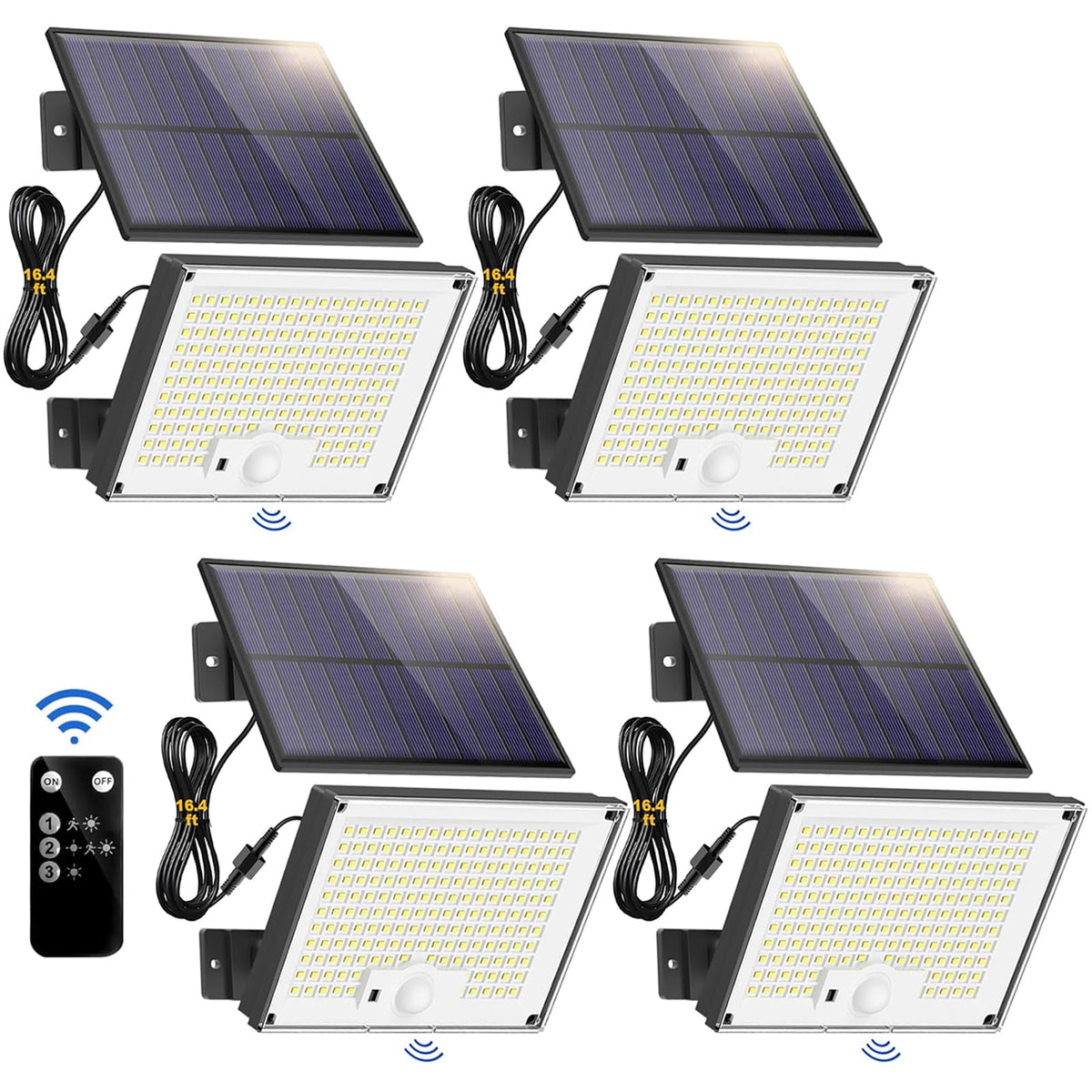 Gusicil panel and light body separation allows flexible placement for your space.