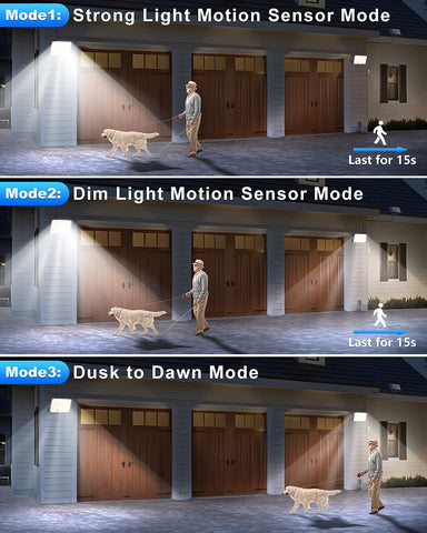 Gusicil remote control makes switching modes quick and convenient.