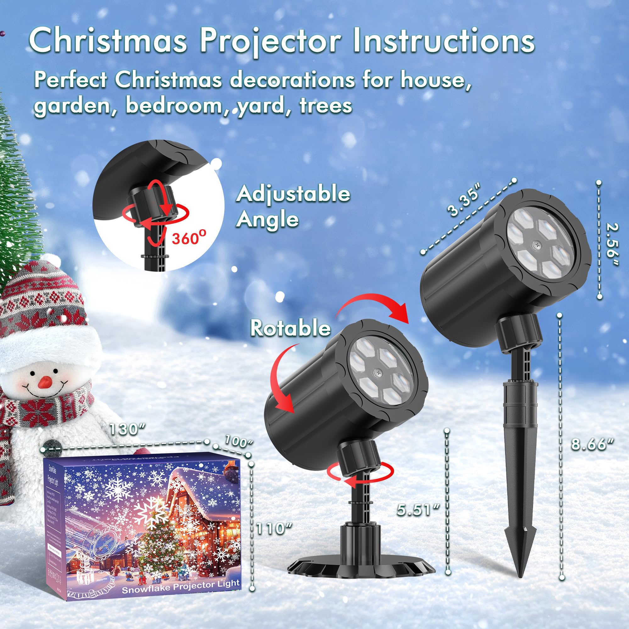 GUSODOR projection reaches up to 50 ft for wide coverage