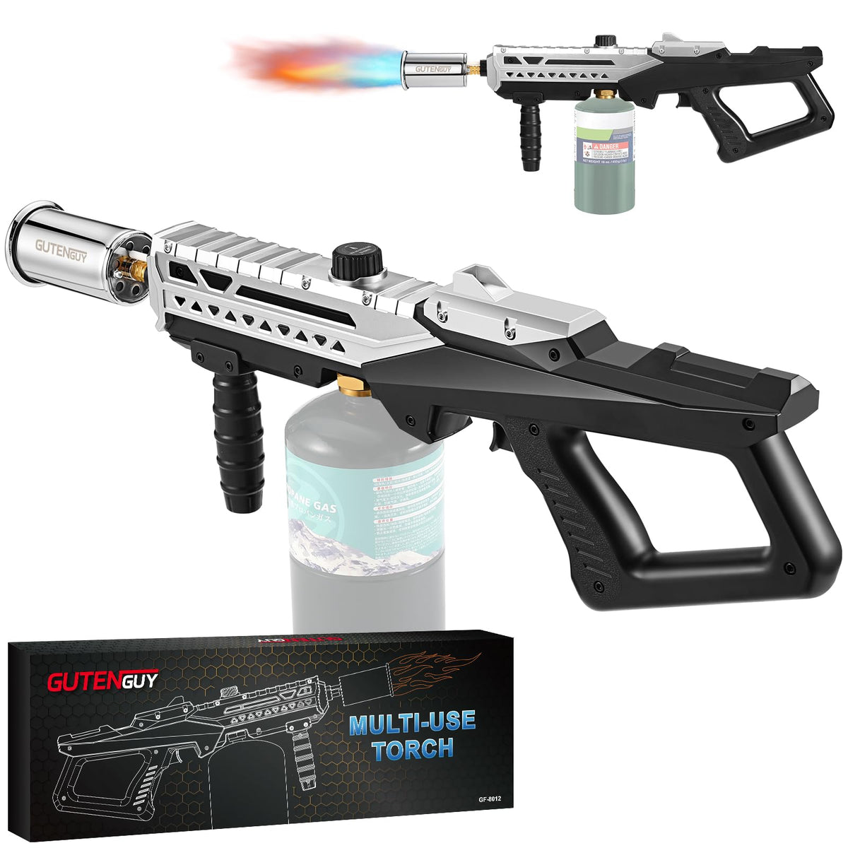 Gutenguy torch gun 24inch long used for precise searing and grilling