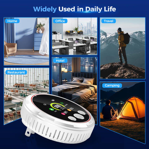 Gutong portable detector suitable for home, RV, and travel safety.