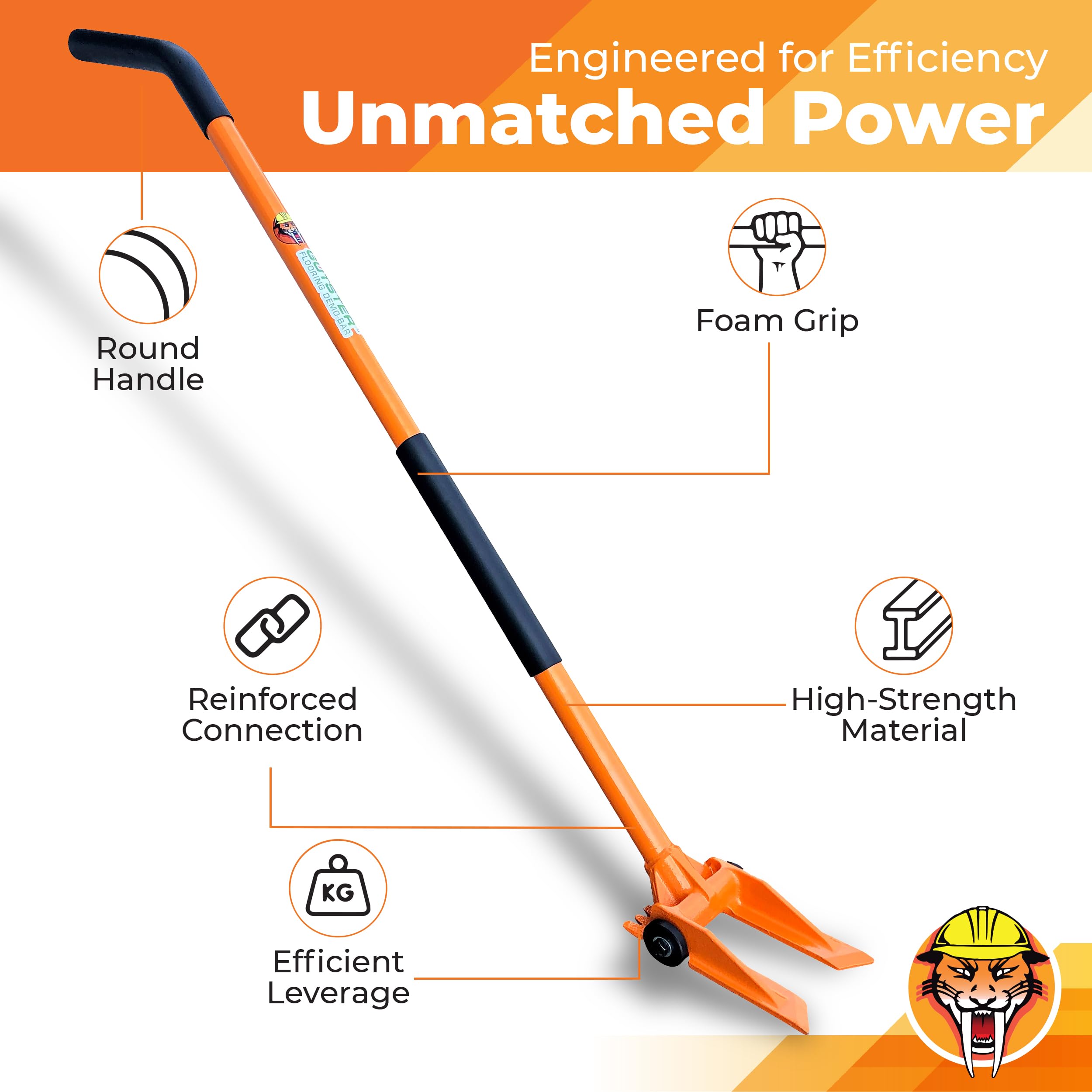 Gutster pry bar shown in professional use by responders and contractors