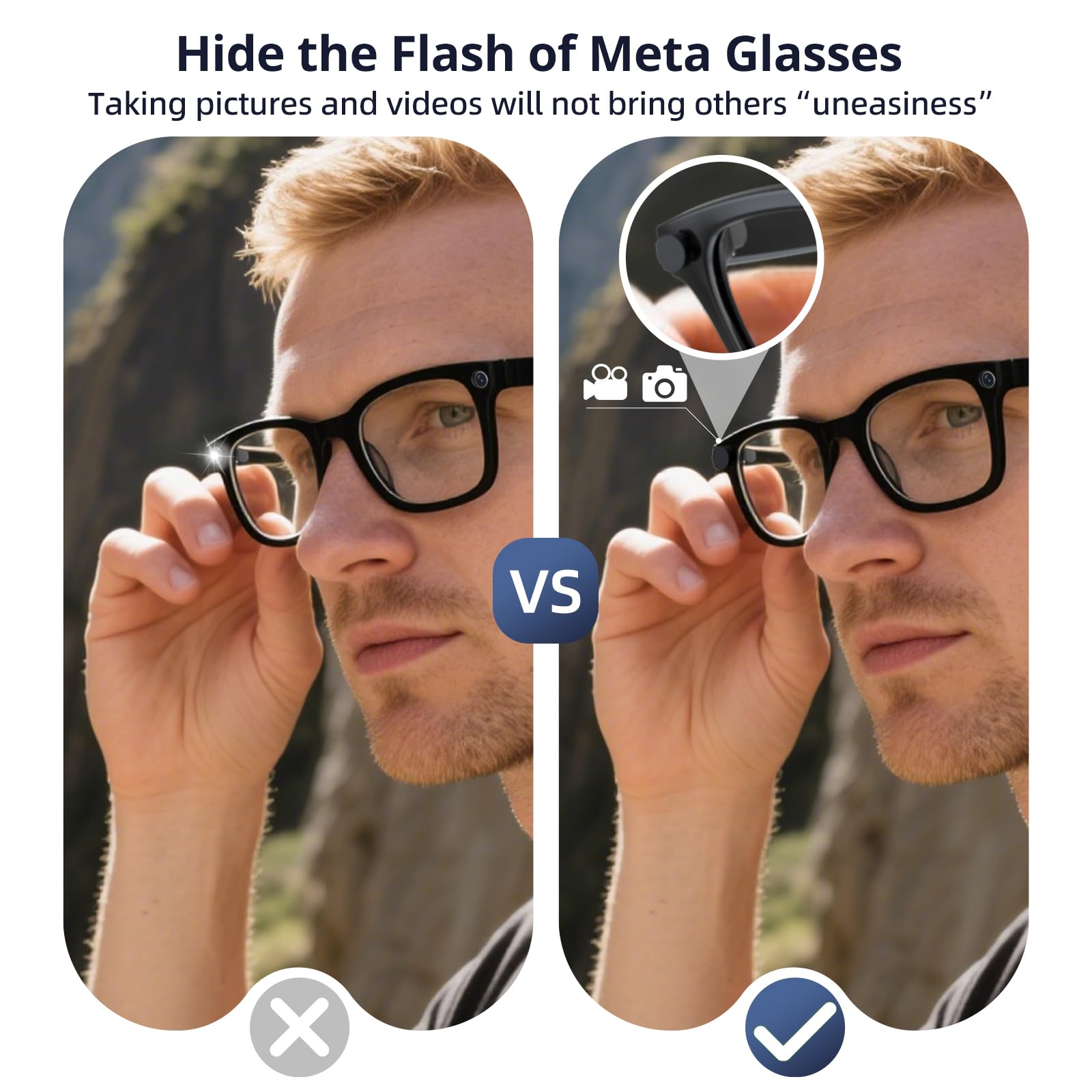 GUUGEI light cover side slider activated in low light to improve sensor exposure