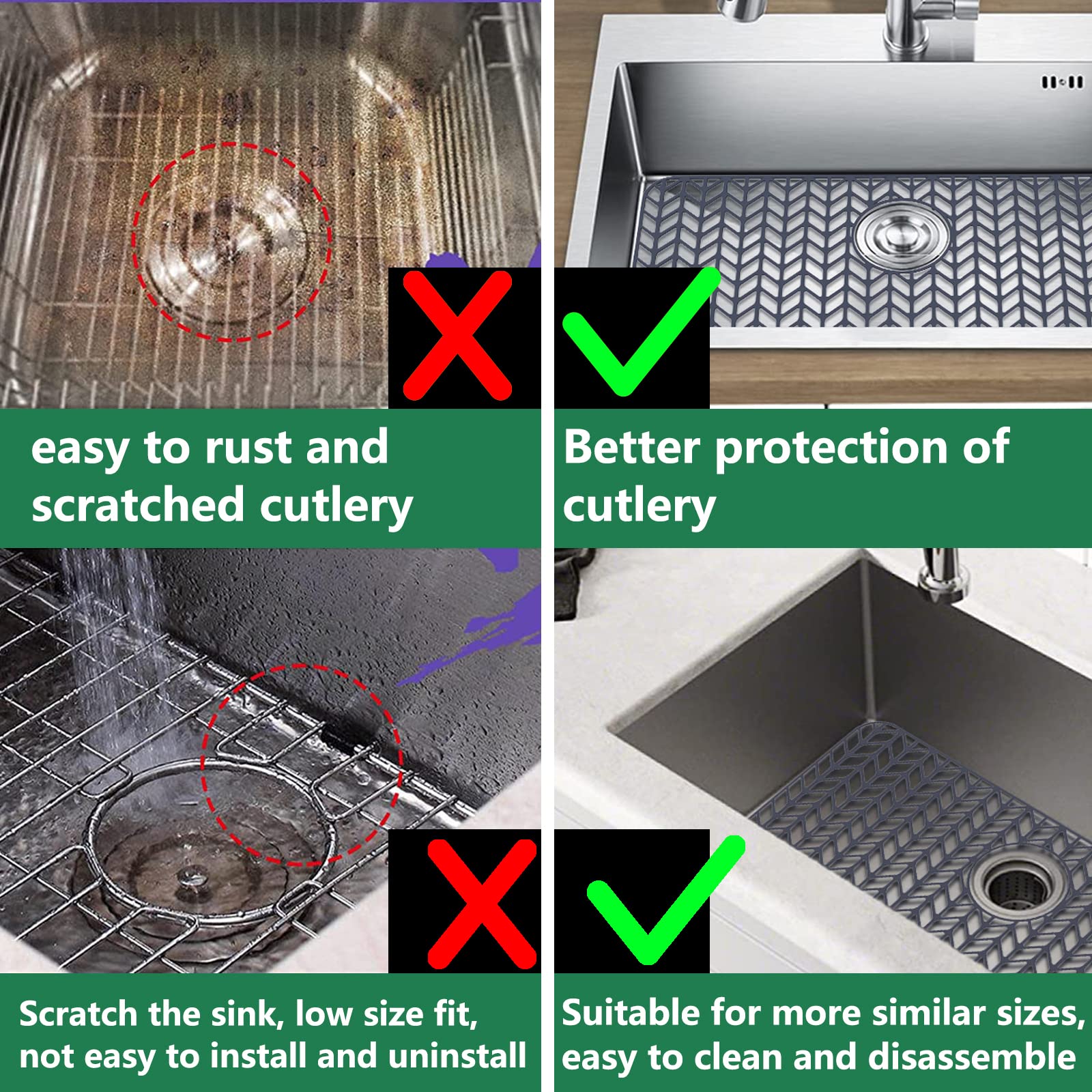 GUUKIN silicone mat is dishwasher-safe for easy cleaning.