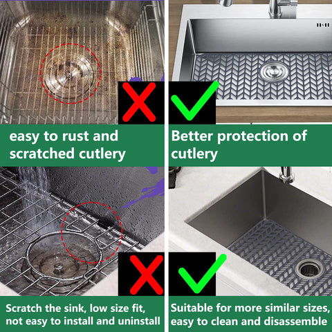 GUUKIN silicone mat is dishwasher-safe for easy cleaning.