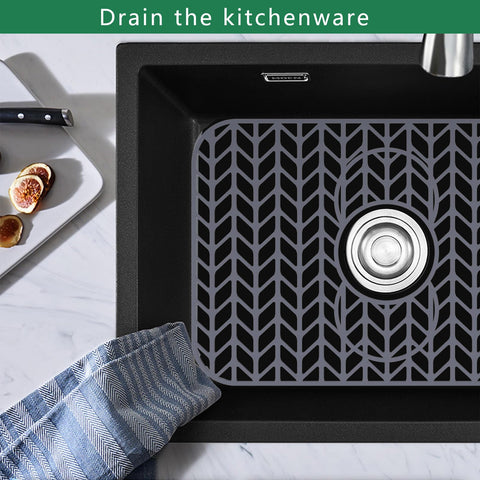GUUKIN sink protector heat-resistant design endures high heat up to 500F.