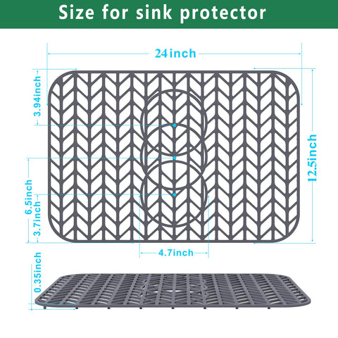 GUUKIN mat assembly shows multiple mats organizing a busy kitchen