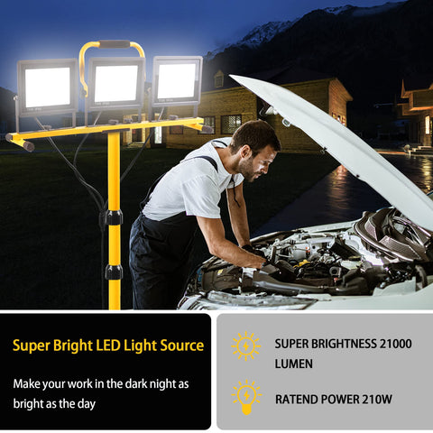 GUWELL detachable light heads enable handheld use for versatile tasks.