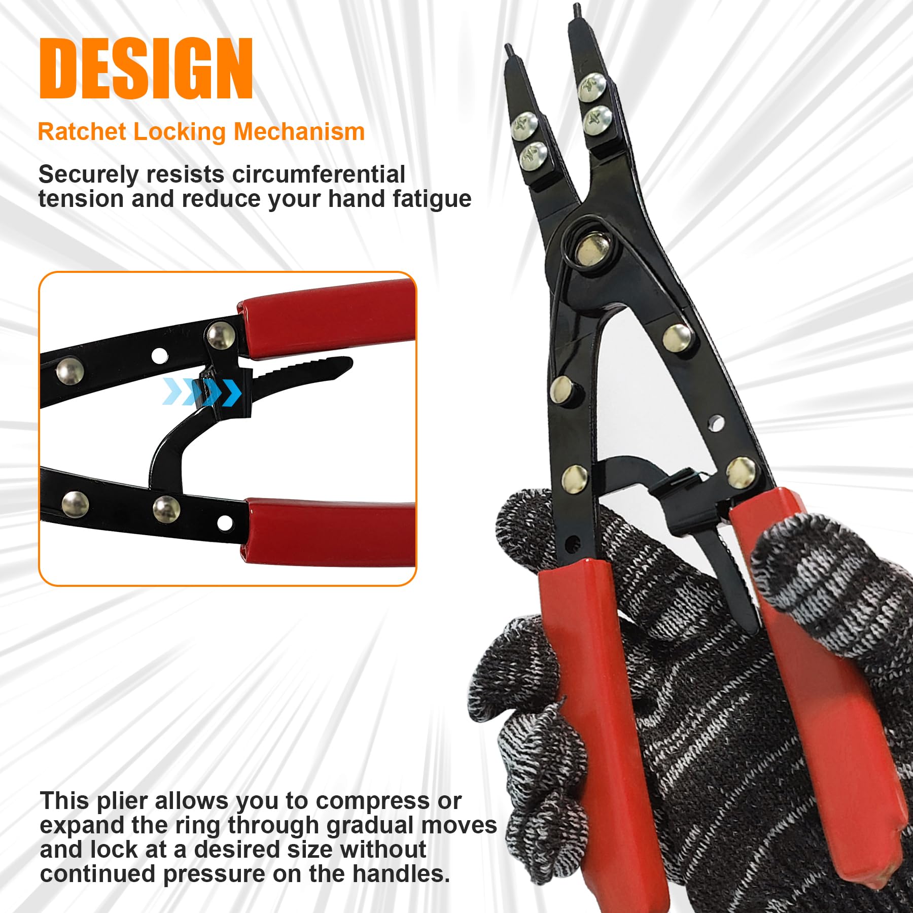 Guweta 38700 forged steel with rust-resistant black coating.