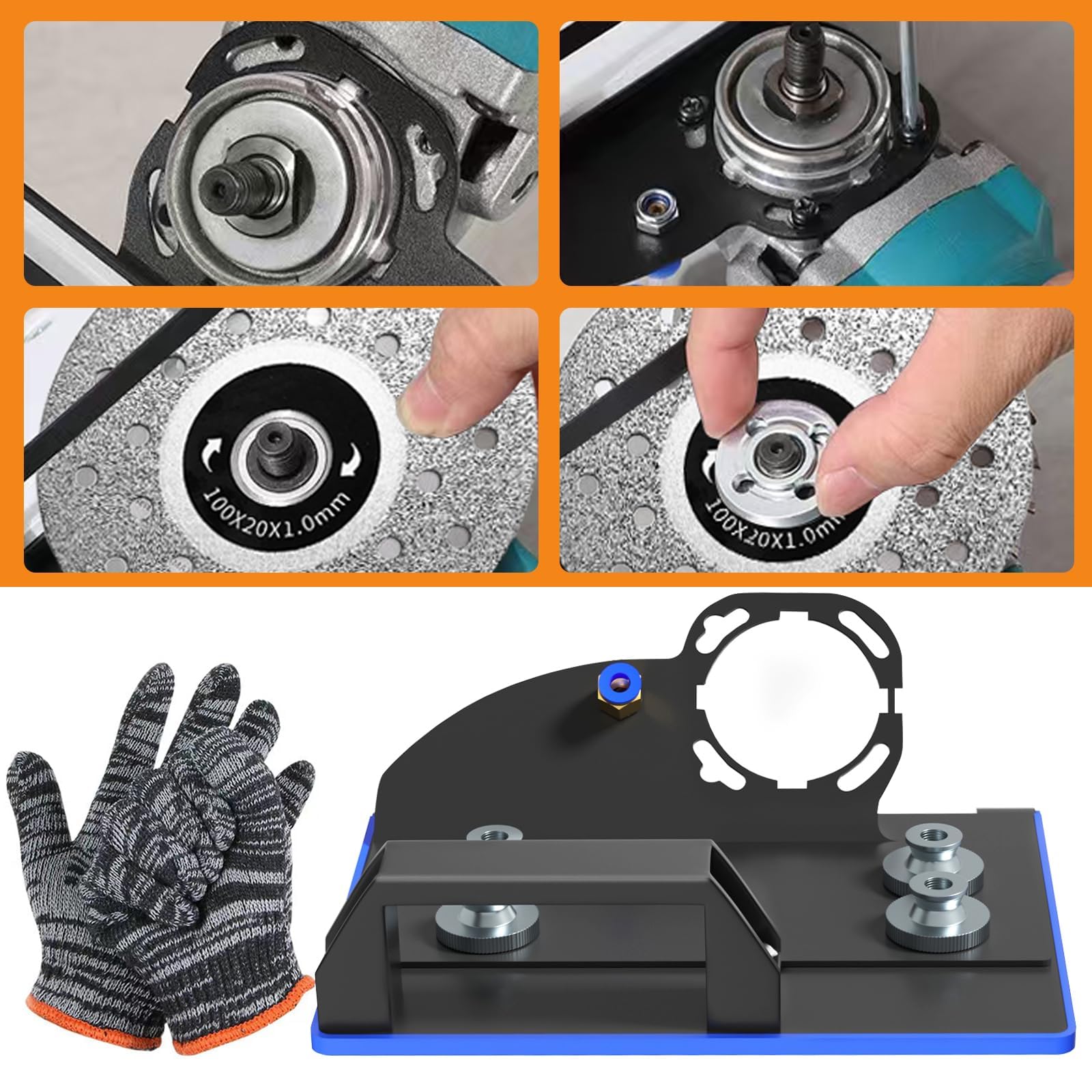 Guweta tile chamfer tool adjusts 1-3 mm for various tile thicknesses