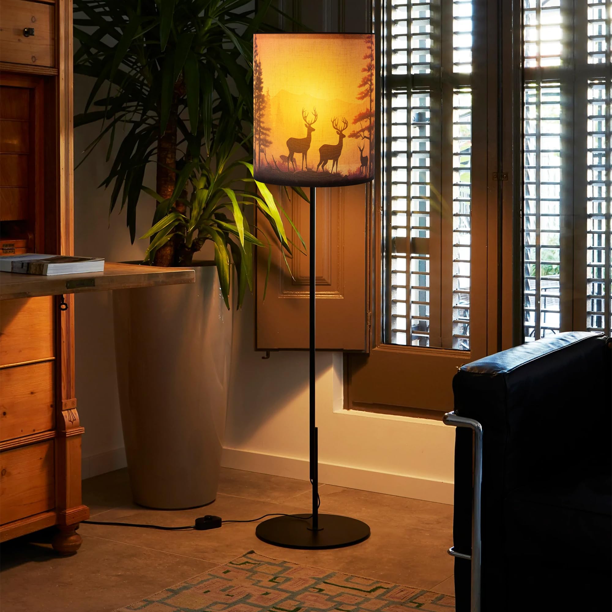GUZEIR easy clip assembly lampshade ready for quick upgrade