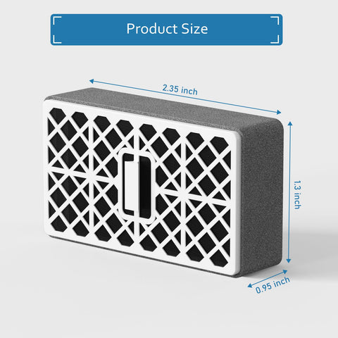 GVANIAMY carbon cartridge keeps bathroom smelling clean between uses.