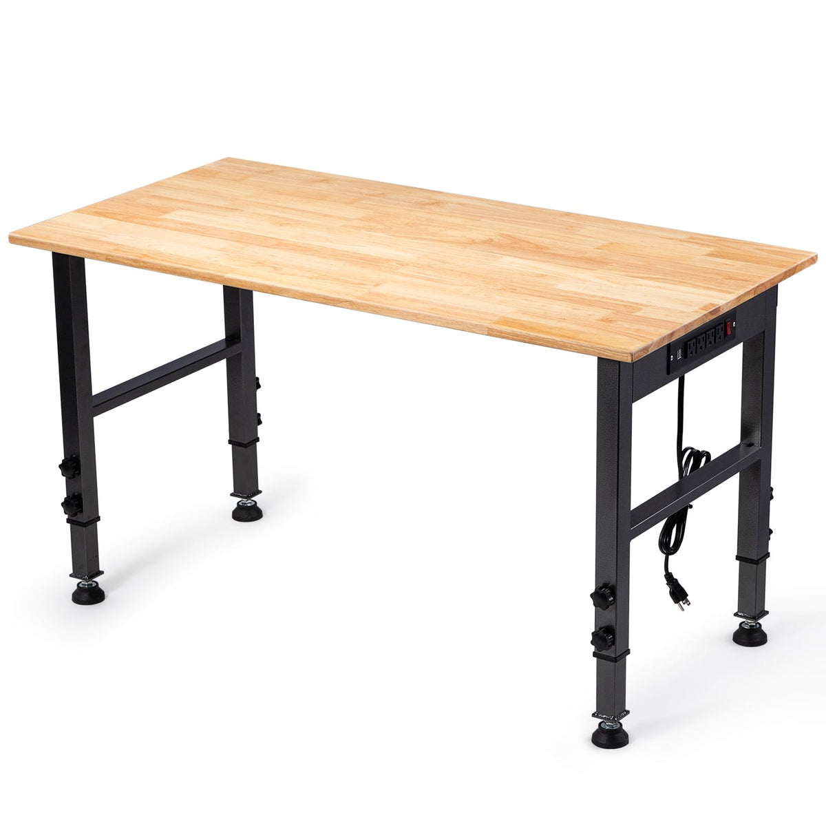 GVGBUK 48-inch adjustable workbench top for ergonomic, customizable setups.