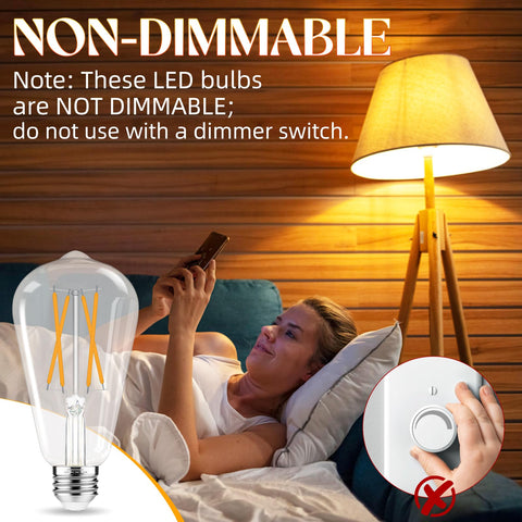 GvvooHome CRI 90+ bulb shows true colors with flicker-free operation.