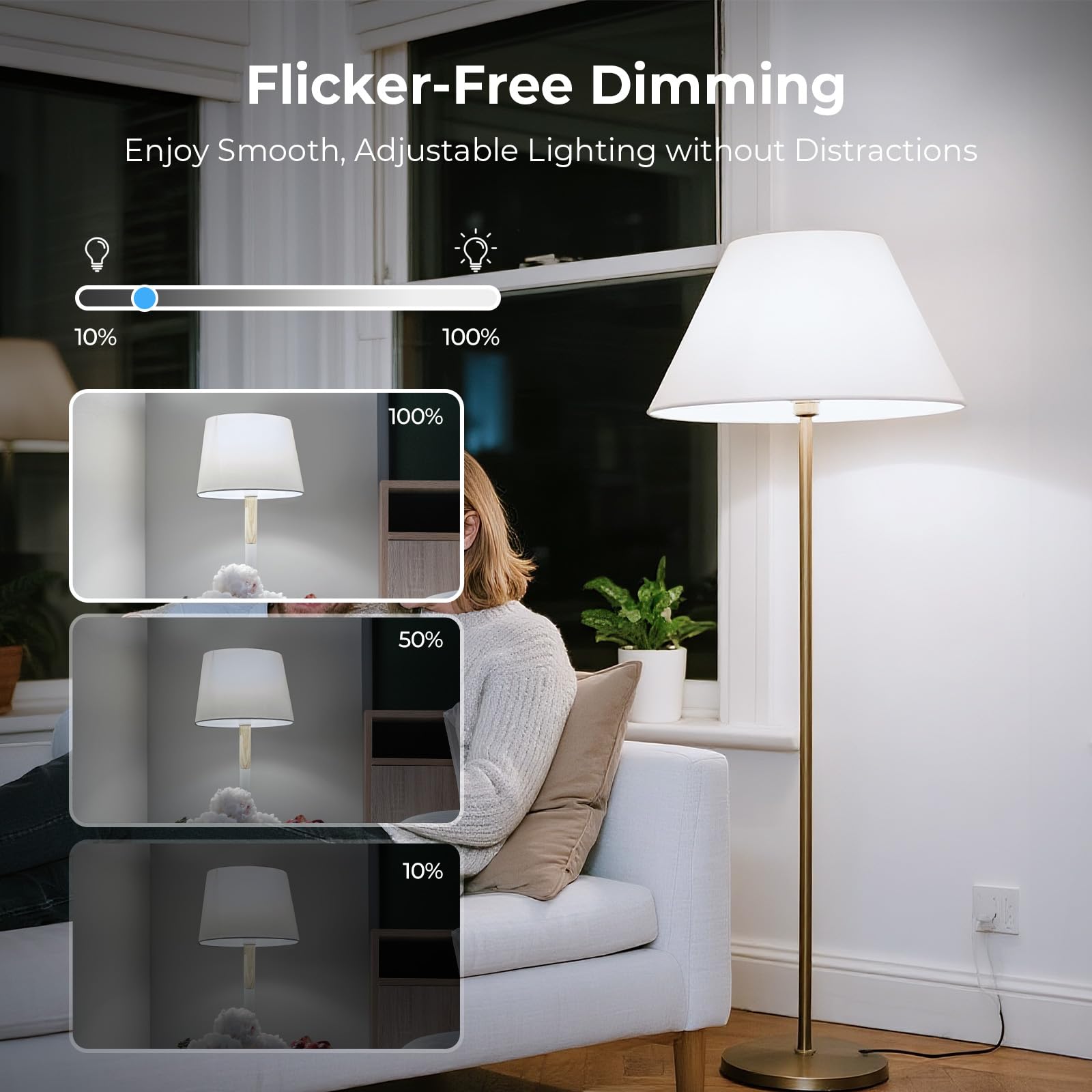 GvvooHome long-lasting Edison bulbs rated 20,000 hours for fewer replacements