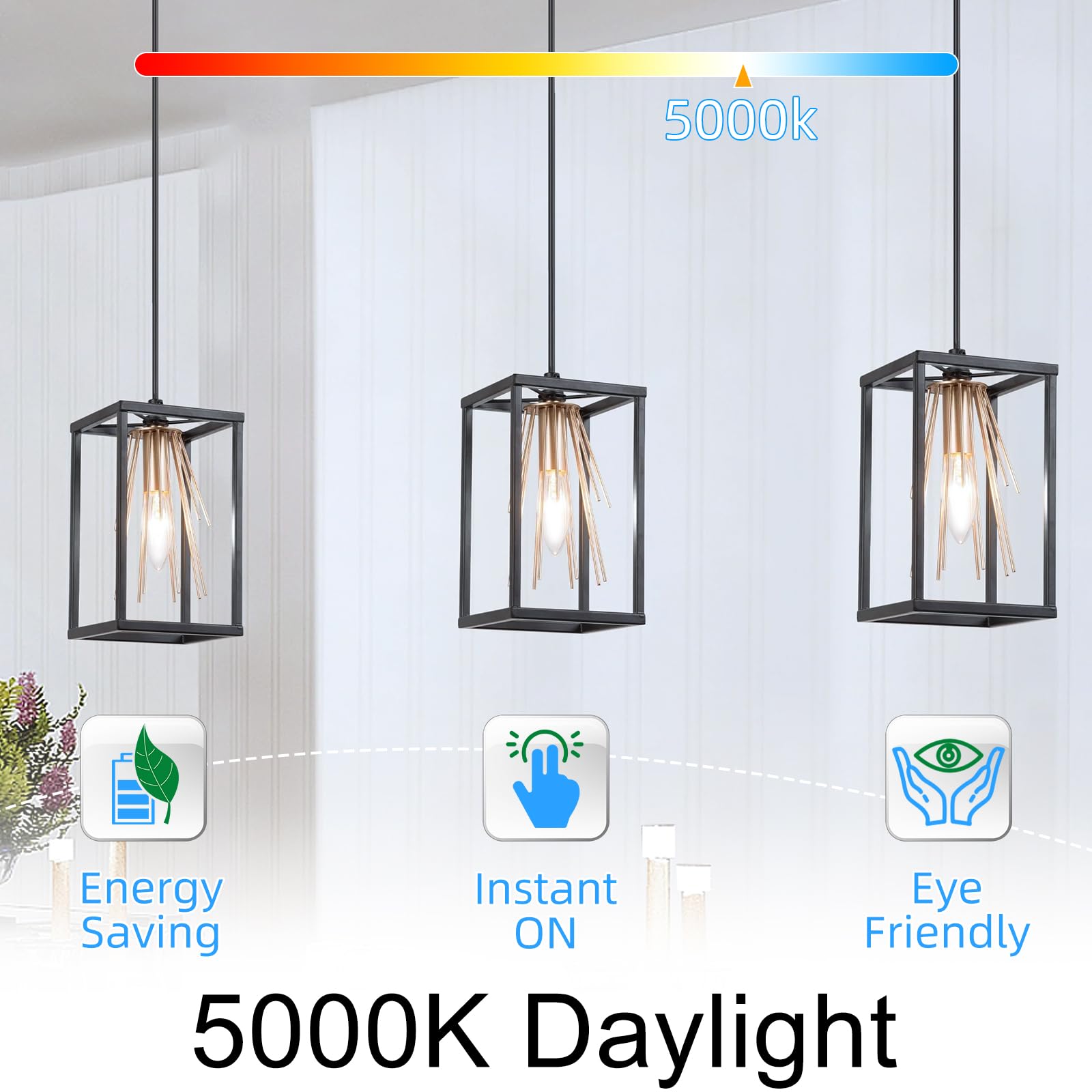GvvooHome E12 LED bulb demonstrating smooth dimming compatibility