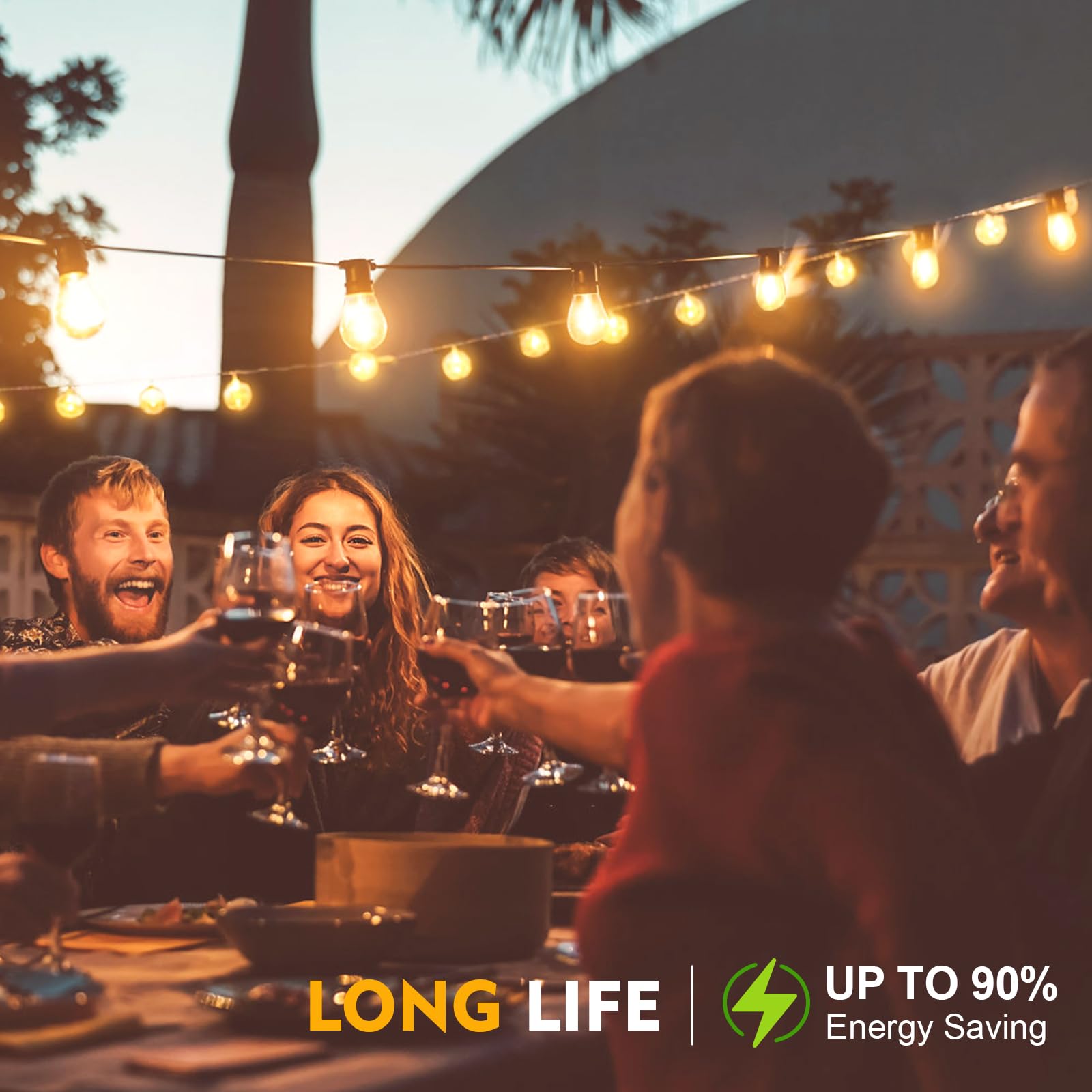 GvvooHome mercury-free LED bulbs for safe outdoor lighting.