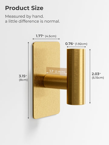 GWAAZXGZ towel hooks stable tee-shape distributes weight evenly for towels.