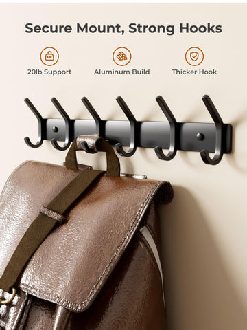 GWAAZXGZ anti-slip hook arms prevent items from slipping