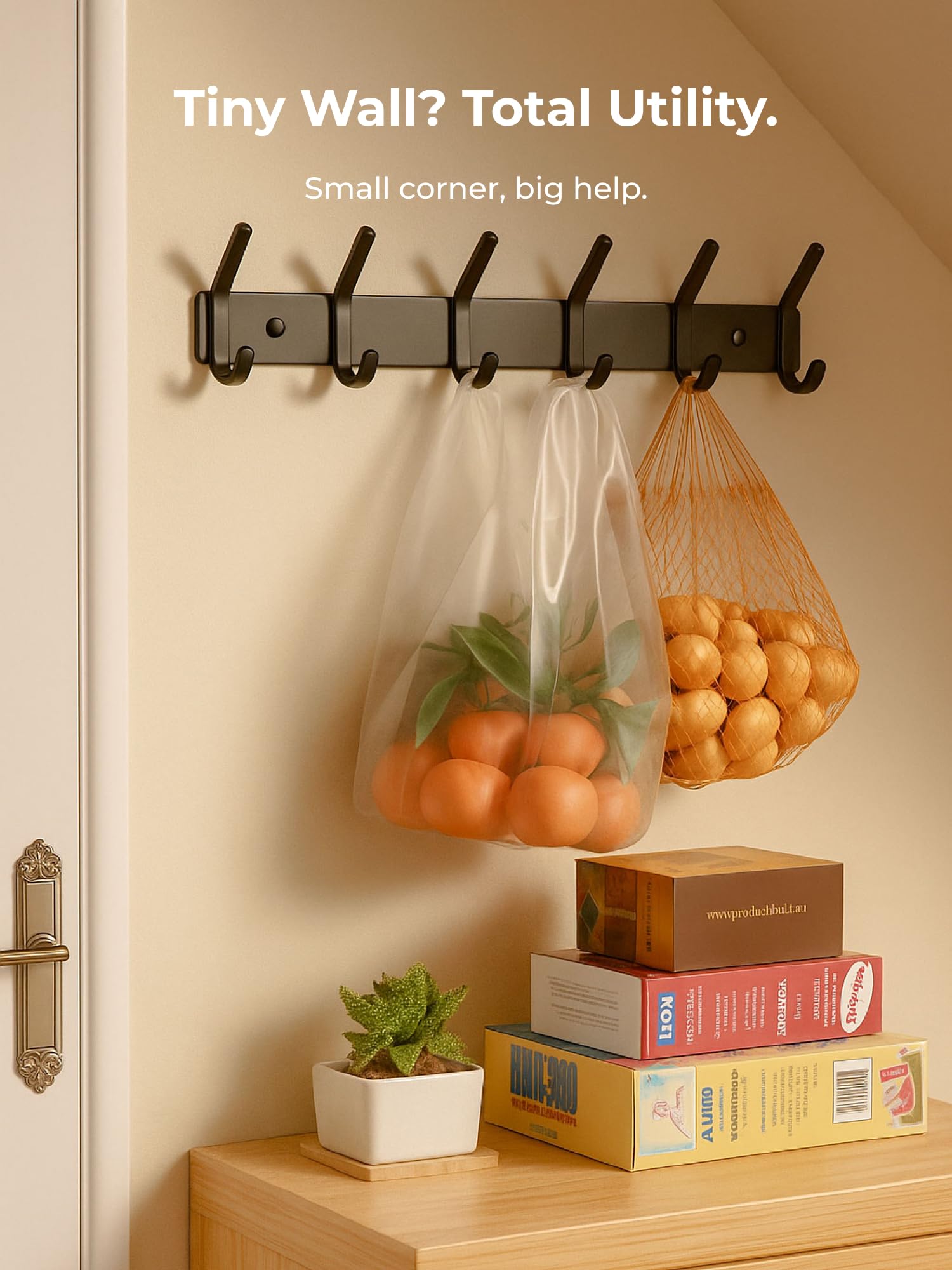GWAAZXGZ space-saving wall unit for towels and robes