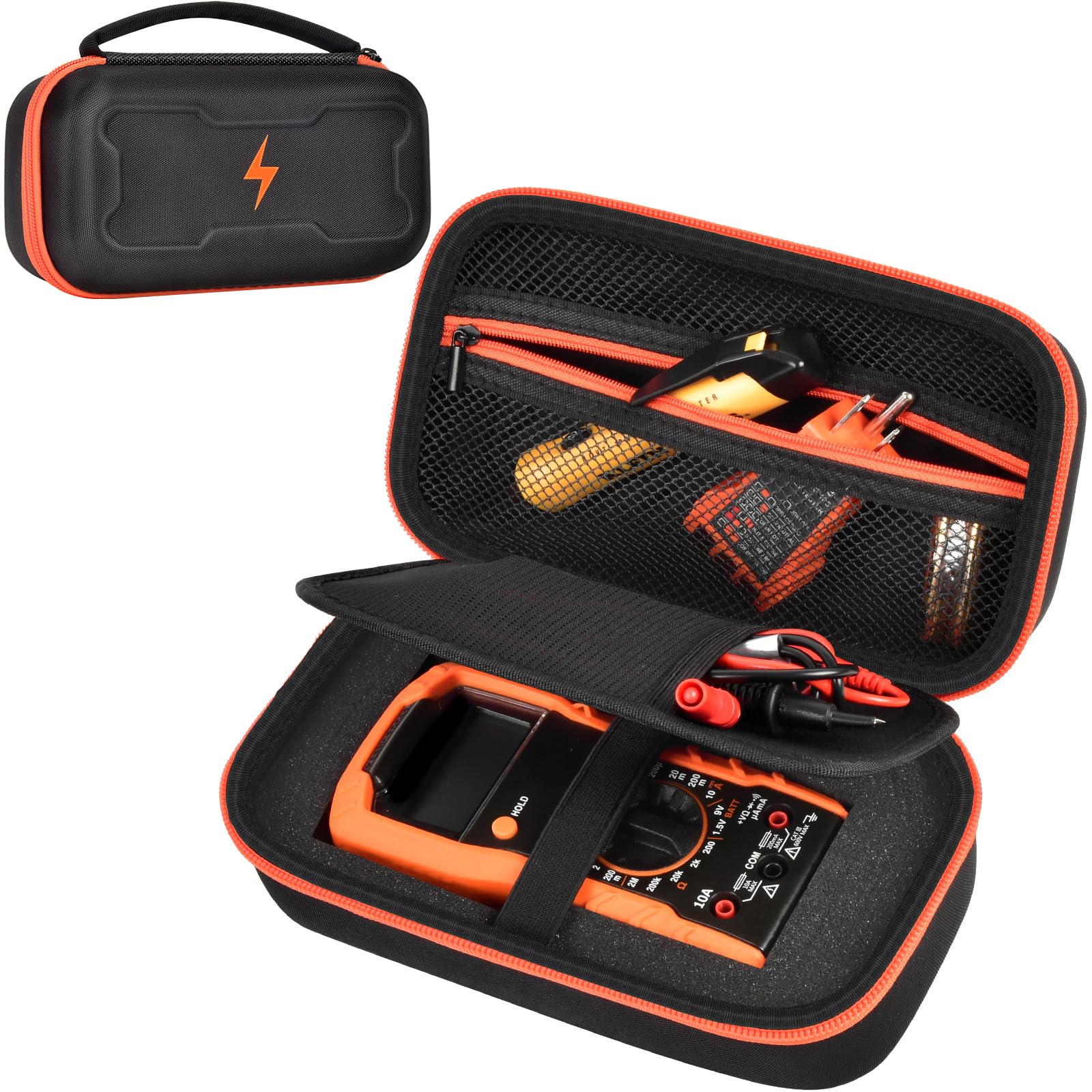GWCASE Klein MM300/MM325 case with removable foam for customizable slots.