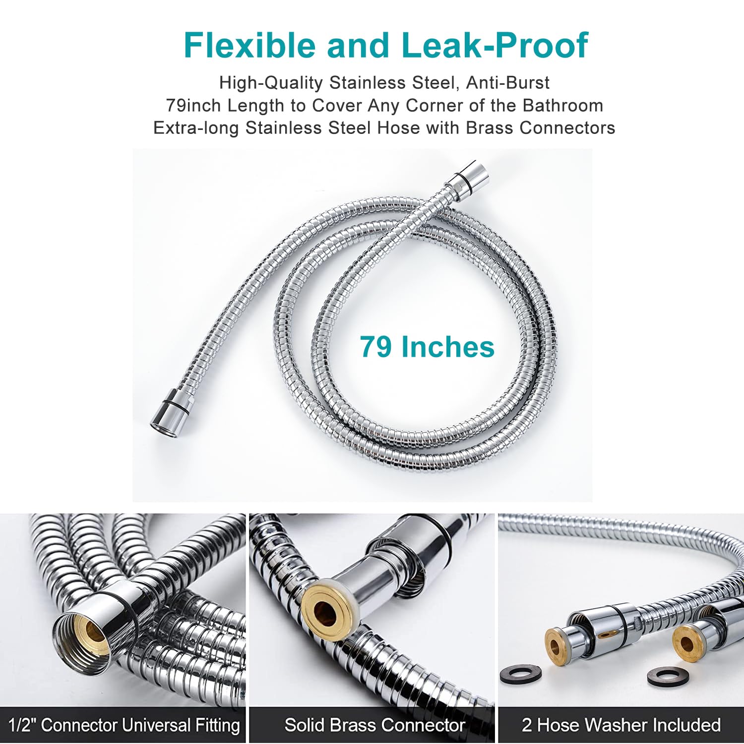 GwernKB included anti-leak tape and washers kit for a secure seal.