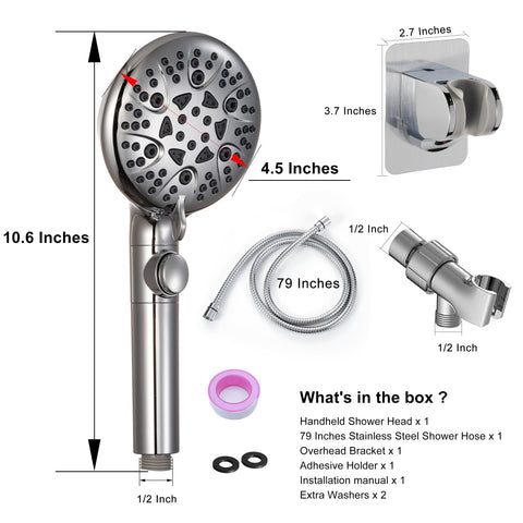 GwernKB durable ABS material for long-lasting bathroom use.