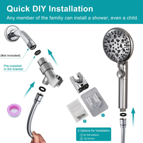 GwernKB spray modes including drizzle for gentle cleansing.