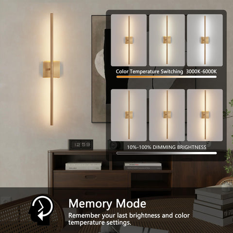 GWONER stepless dimming from 3000K to 6000K for any mood.