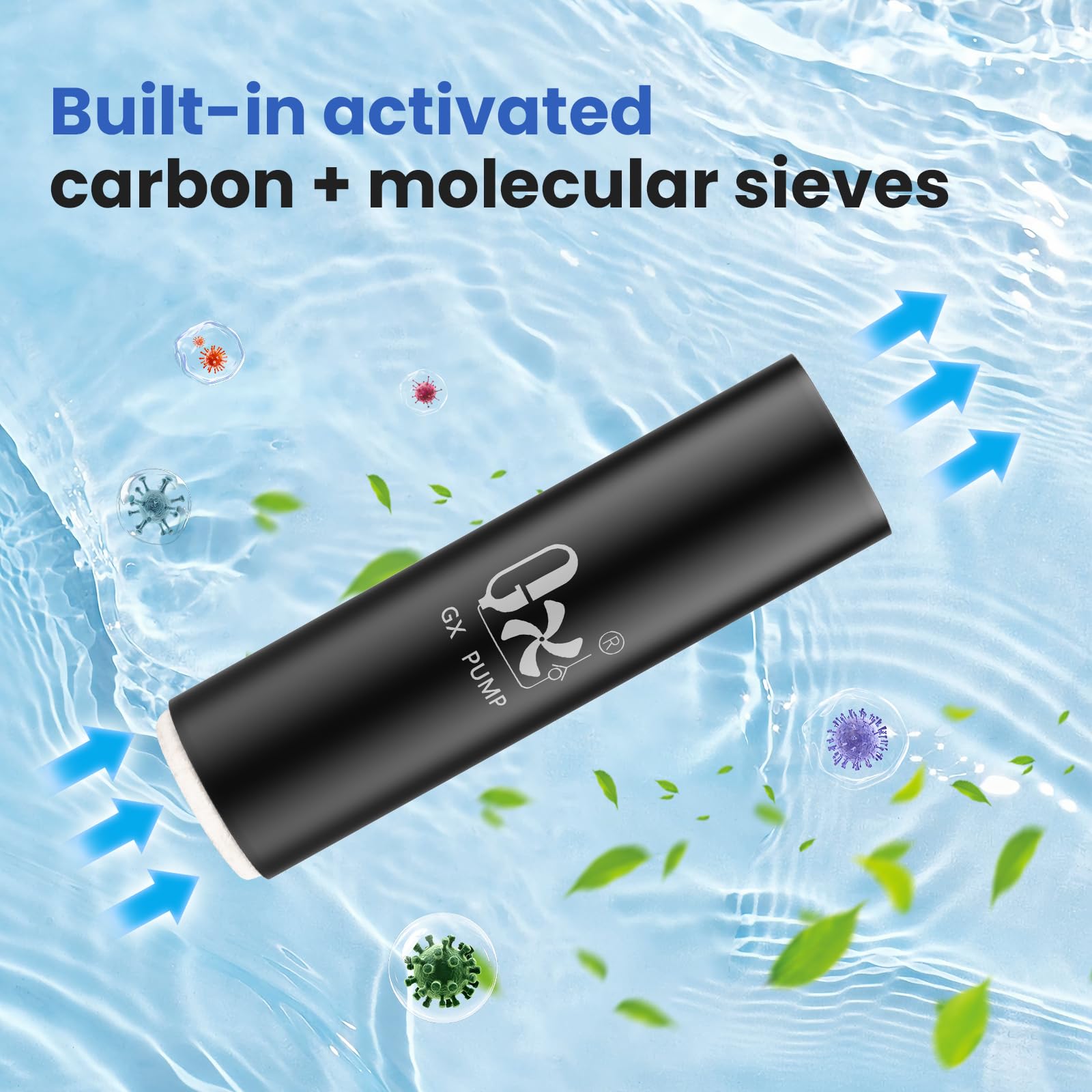 GX Pump drain-filter assembly enables quick maintenance and swap
