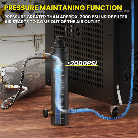 Dual-layer filtration removes oil and moisture to protect PCP equipment.