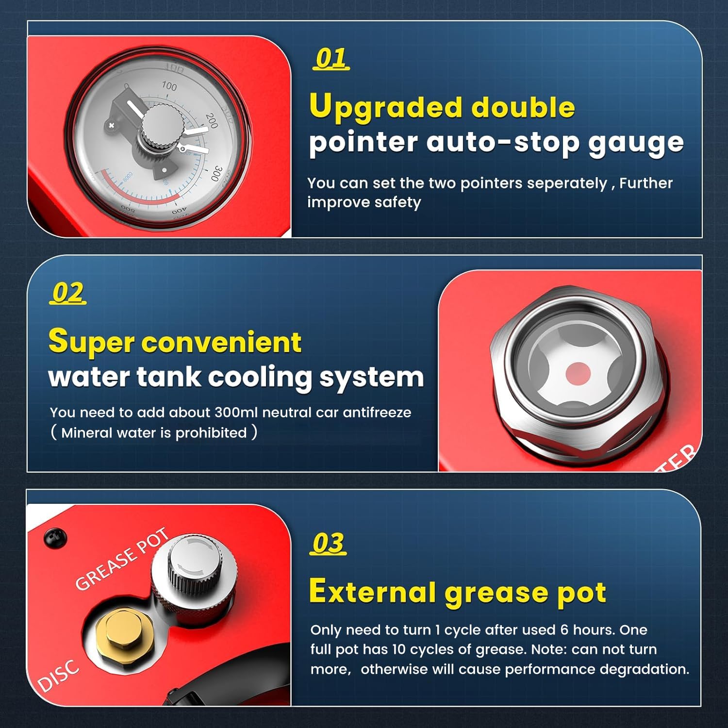 GX Pump GX-E-CS4-I built-in converter for flexible power options.