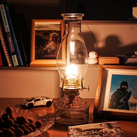 GXFCCYXT traditional candle-shaped lamp chimney offers versatile lighting aesthetics