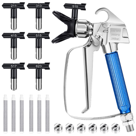 Gyfent airless paint sprayer gun for precise indoor and exterior projects.