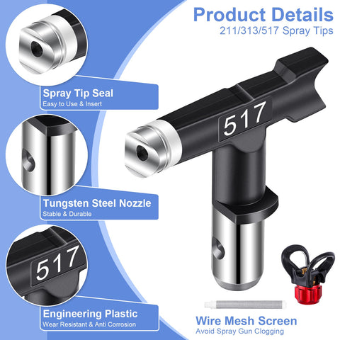 Gyfent extension rods extend reach to tall surfaces