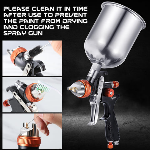 Gyfent complete spray kit with accessories for quick setup.
