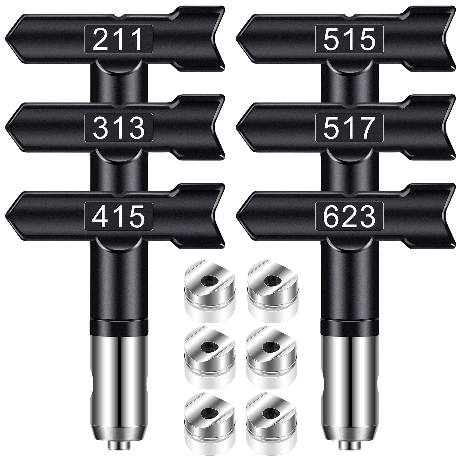 Gyfent spray tip 211 model for precise indoor painting and reduced overspray