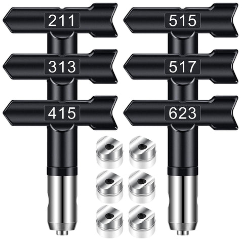 Gyfent spray tip 211 model for precise indoor painting and reduced overspray