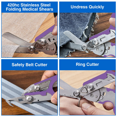 Gymsire ring cutter in action for medical access and rapid maneuvering.