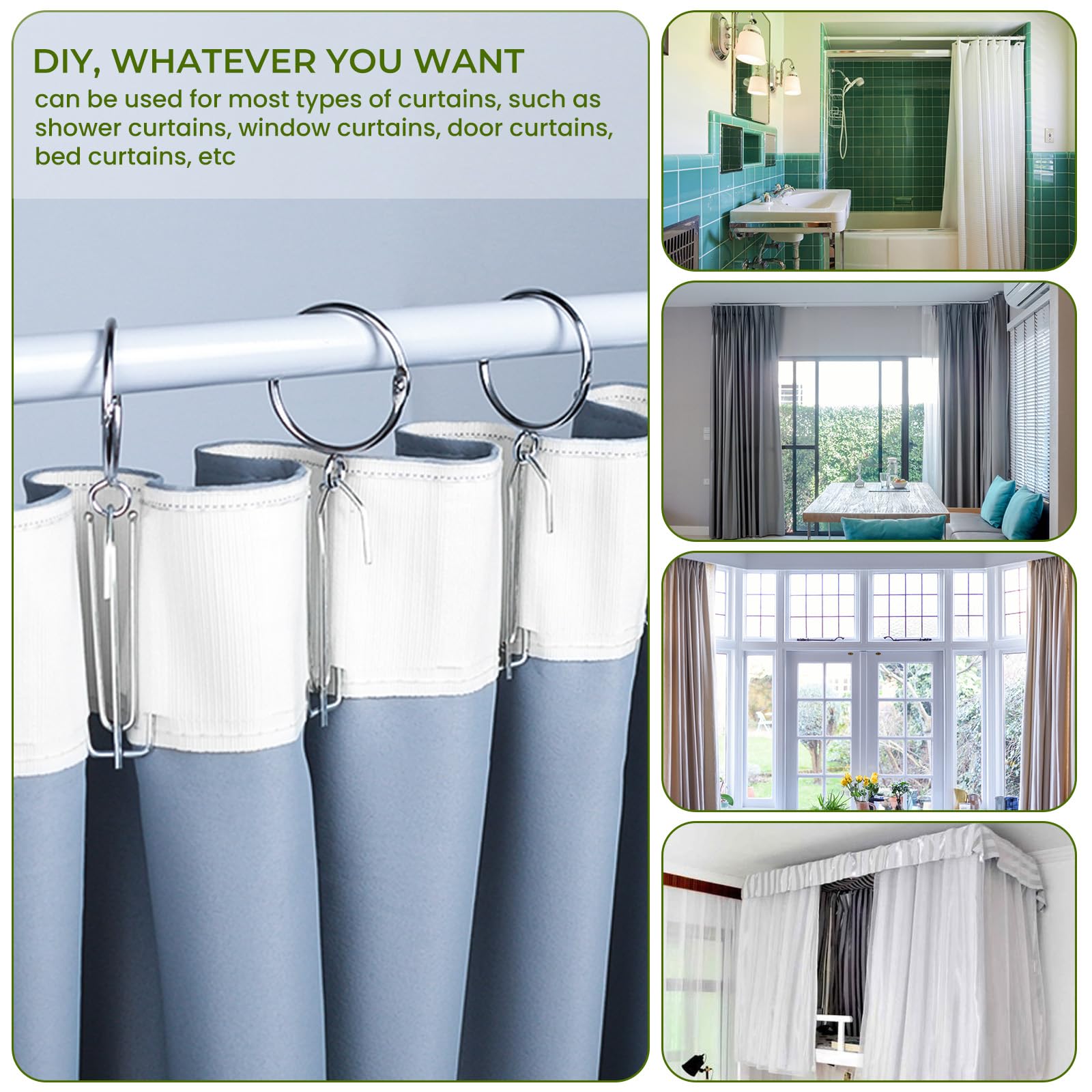 White finish blends with most decor styles.