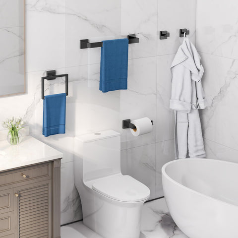 Gypie wall-mounted hardware simplifies updates and keeps essentials organized