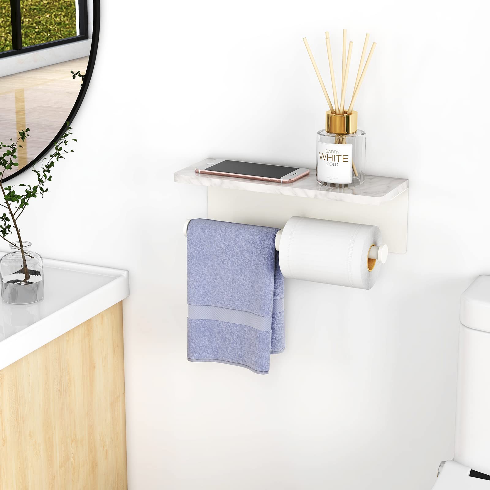 Gypie packaging makes a thoughtful gift for a new bathroom.