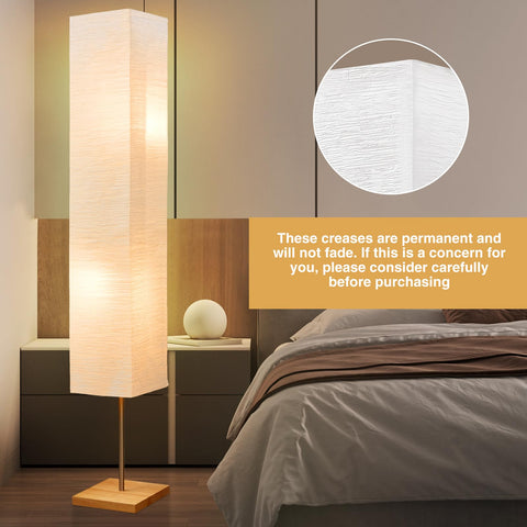 GyroVu 65-inch floor lamp color temperature control for warm to cool light.