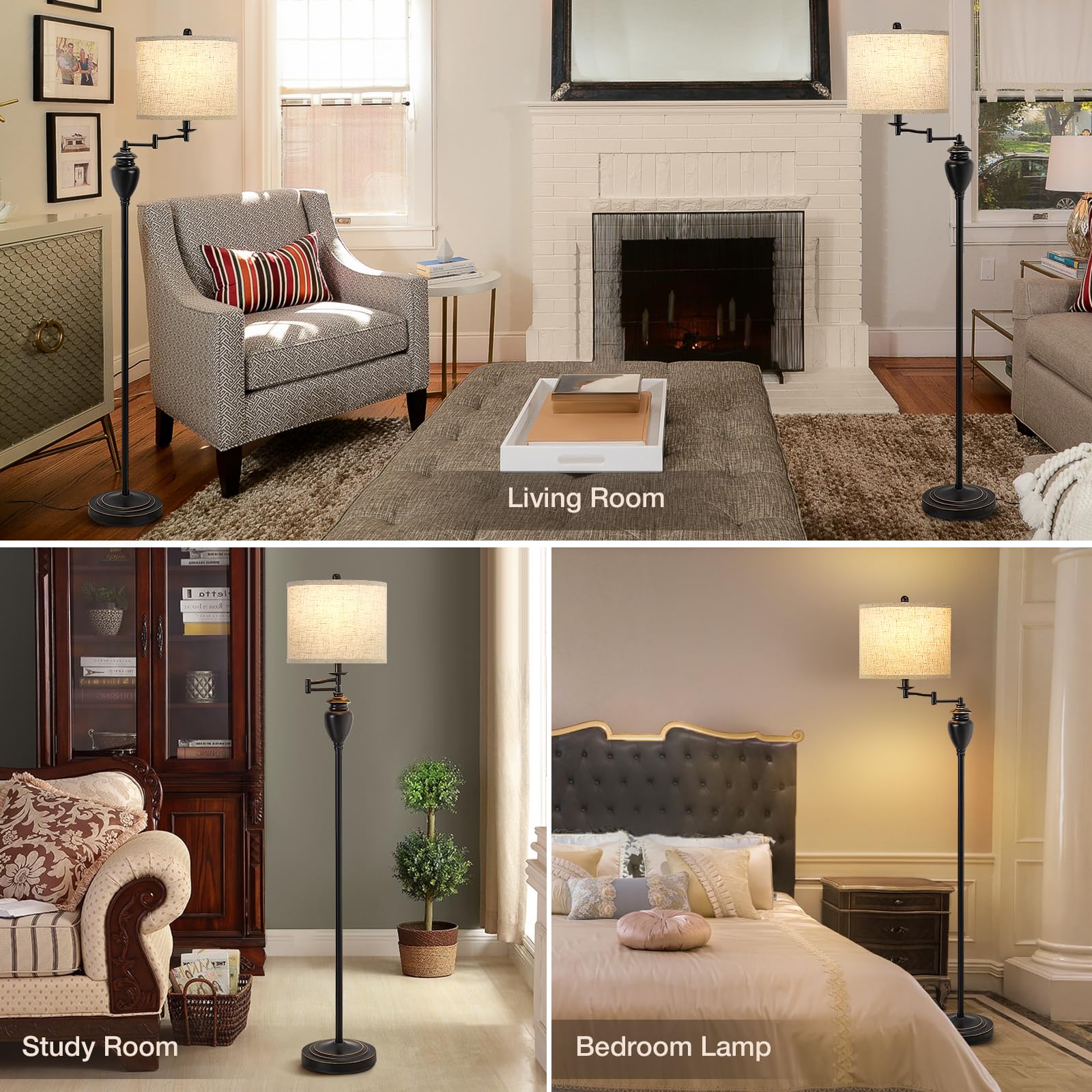 GyroVu living-room ambience lamp offers adaptable color temperature options.