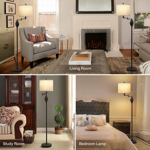 GyroVu living-room ambience lamp offers adaptable color temperature options.