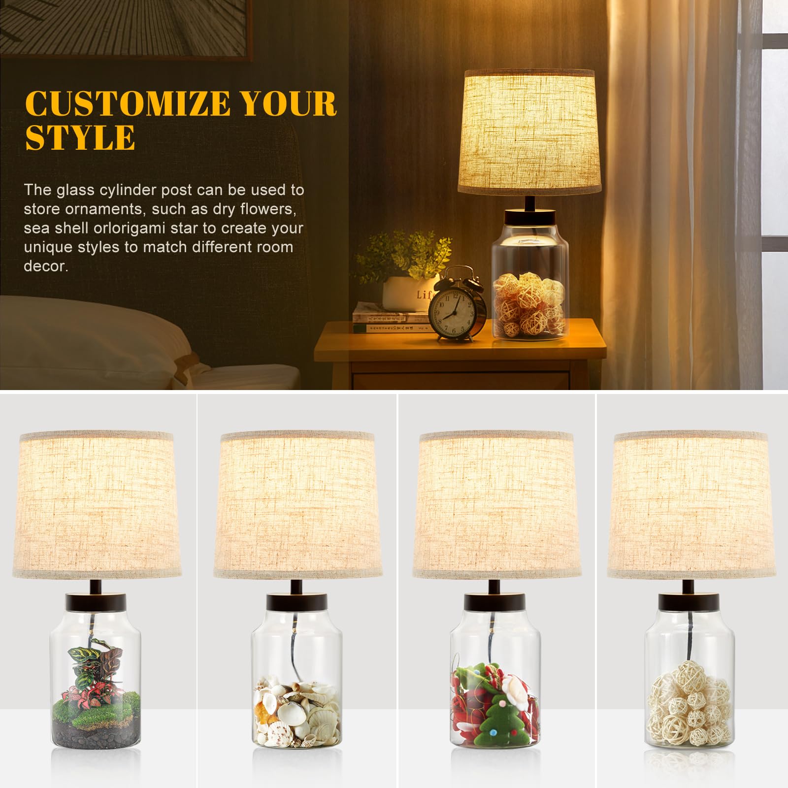 GyroVu included LED bulbs deliver glare-free, energy-efficient illumination.